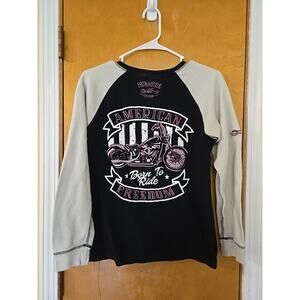 Iron Horse Originals Saloon Bike Week Women’s Size L Biker Clothing Thermal